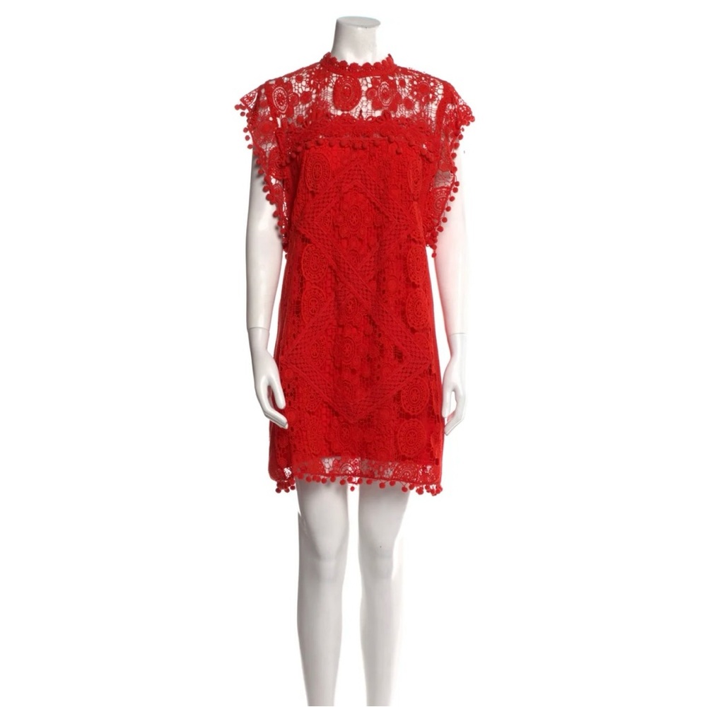 My favorite red dress! Originally from Revolve.